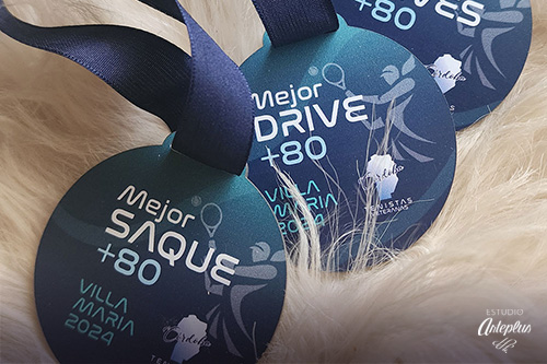 Medallas en acr&iacute;lico